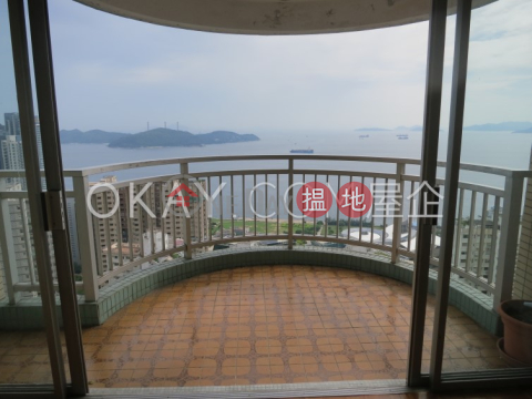 Efficient 3 bed on high floor with balcony & parking | Rental | Block 45-48 Baguio Villa 碧瑤灣45-48座 _0