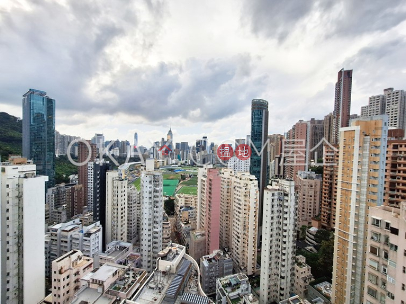 Unique penthouse with racecourse views, balcony | Rental | Yuk Sing Building 毓成大廈 Rental Listings