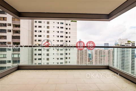 Unique 3 bedroom with harbour views, balcony | Rental | Branksome Grande 蘭心閣 _0