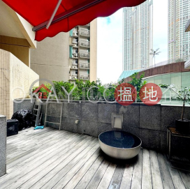 Unique 3 bedroom with terrace | Rental, The Waterfront Phase 1 Tower 2 漾日居1期2座 | Yau Tsim Mong (OKAY-R139365)_0
