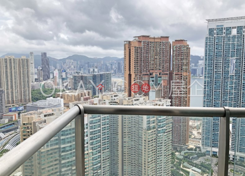 Charming 3 bedroom on high floor with balcony | For Sale 1 Austin Road West | Yau Tsim Mong | Hong Kong | Sales | HK$ 26M