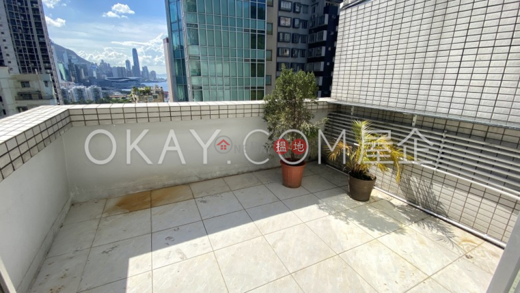 Unique 3 bedroom on high floor with terrace | For Sale | Dragon View Garden 龍景花園 Sales Listings