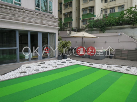 Elegant 1 bedroom with terrace | Rental, Nan Hai Mansion 南海大廈 | Western District (OKAY-R247269)_0