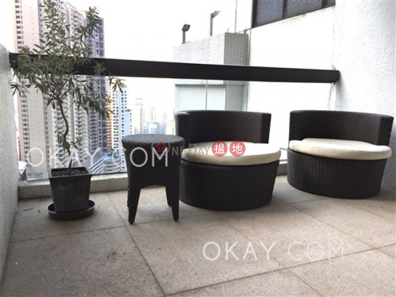 Lovely 3 bedroom with harbour views & balcony | Rental 7 May Road | Central District Hong Kong Rental, HK$ 98,000/ month