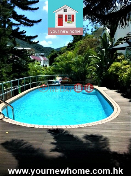 香港搵樓|租樓|二手盤|買樓| 搵地 | 住宅|出租樓盤-Family House with Pool in Sai Kung | For Rent