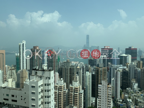 Stylish 3 bedroom on high floor with harbour views | Rental | 80 Robinson Road 羅便臣道80號 _0