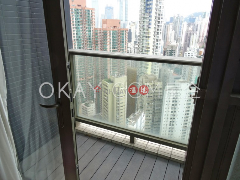 Stylish 3 bedroom on high floor with balcony | Rental 189 Queens Road West | Western District, Hong Kong Rental | HK$ 49,000/ month