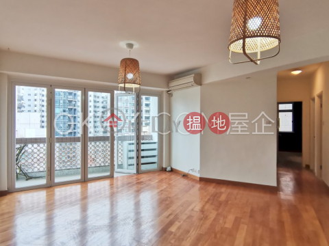 Nicely kept 2 bedroom on high floor with balcony | Rental | Jing Tai Garden Mansion 正大花園 _0