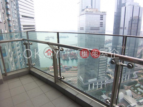 Nicely kept 2 bedroom on high floor with balcony | Rental | The Harbourside Tower 1 君臨天下1座 _0