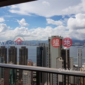 Gorgeous 2 bedroom on high floor with balcony | Rental | Island Crest Tower 1 縉城峰1座 _0