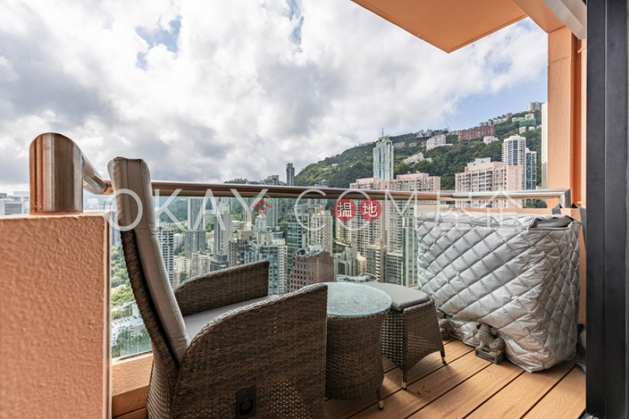 Gorgeous 3 bedroom on high floor with balcony & parking | Rental | 1 Albany Road | Central District | Hong Kong Rental HK$ 165,000/ month