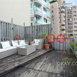 Elegant 1 bed on high floor with sea views & rooftop | For Sale | Hansen Court 亨順閣 _0