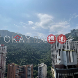 Cozy 1 bedroom on high floor with sea views & balcony | Rental | One Wan Chai 壹環 _0