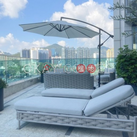 Gorgeous 1 bedroom with harbour views & terrace | Rental | Larvotto 南灣 _0