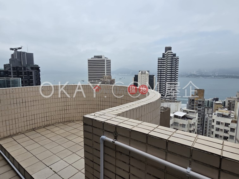 Property Search Hong Kong | OneDay | Residential | Rental Listings, Charming penthouse with sea views, rooftop & terrace | Rental