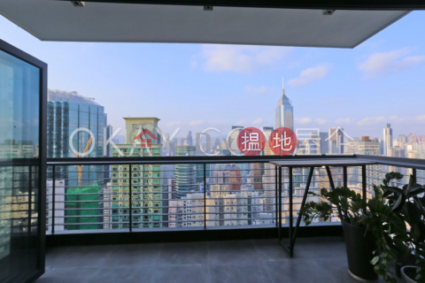 Gorgeous 2 bedroom on high floor with balcony & parking | Rental | Monticello 滿峰台 _0
