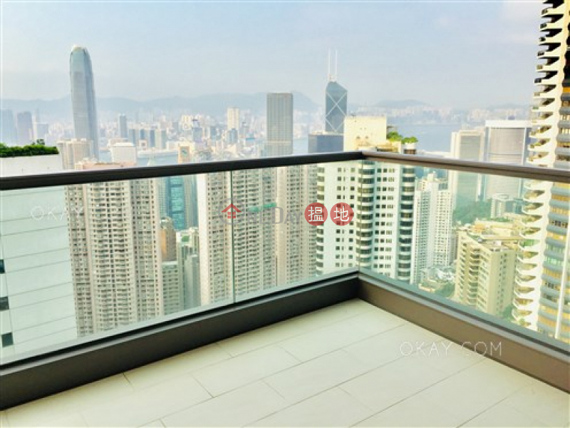 HK$ 133,000/ month, Branksome Grande Central District, Stylish 3 bedroom on high floor with balcony | Rental