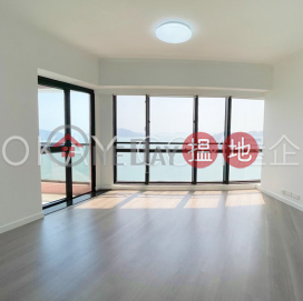 Gorgeous 3 bed on high floor with sea views & balcony | Rental | Pacific View Block 5 浪琴園5座 _0