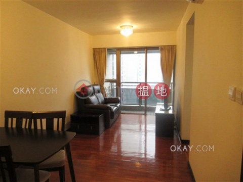 Intimate 2 bed on high floor with sea views & balcony | Rental | Splendid Place 匯豪峰 _0