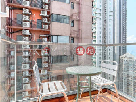 Rare 1 bedroom on high floor with sea views & balcony | For Sale | Carble Garden | Garble Garden 嘉寶園 _0