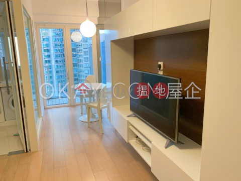 Charming 1 bedroom with balcony | Rental, The Icon 干德道38號The ICON | Western District (OKAY-R210816)_0