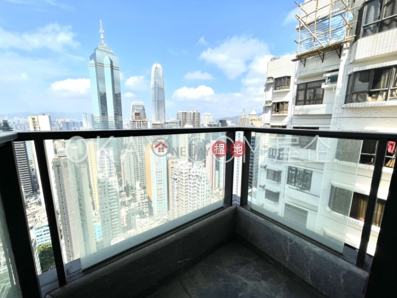 Property Search Hong Kong | OneDay | Residential, Rental Listings | Tasteful 1 bedroom on high floor with balcony | Rental