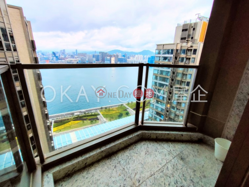 Gorgeous 3 bed on high floor with sea views & balcony | For Sale | Harbour Glory Tower 3 維港頌3座 Sales Listings