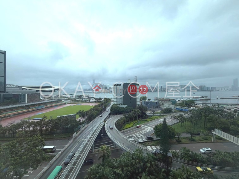 HK$ 32,000/ month, The Gloucester | Wan Chai District Nicely kept 1 bedroom with sea views & balcony | Rental