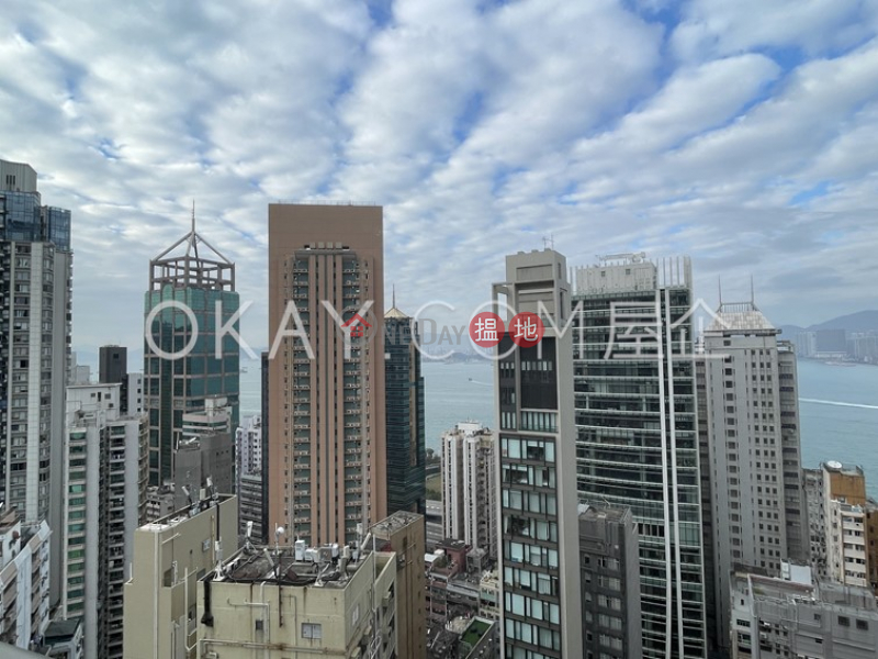 Stylish 2 bed on high floor with harbour views | Rental | One Pacific Heights 盈峰一號 Rental Listings