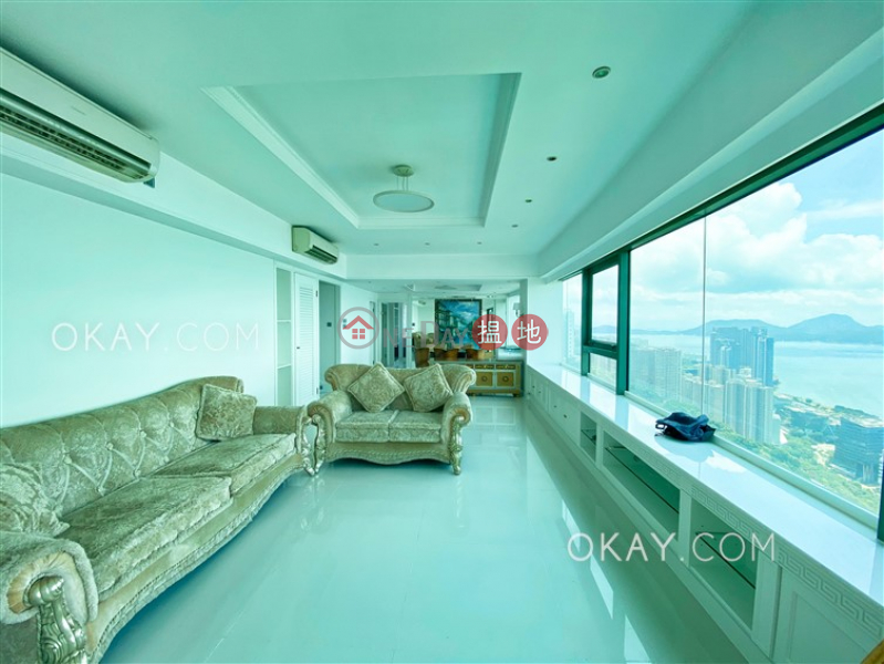 Lovely 5 bedroom on high floor with sea views & parking | For Sale | 118 Pok Fu Lam Road | Western District Hong Kong, Sales HK$ 80M
