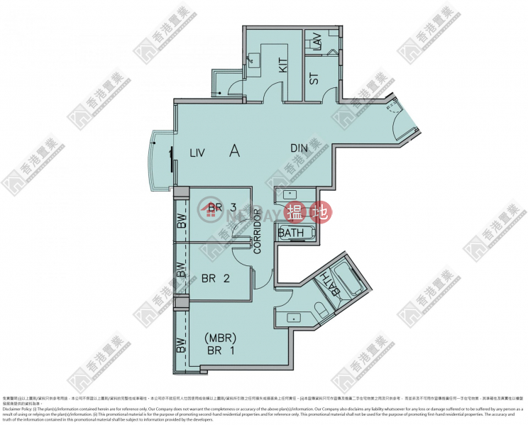 HK$ 3,000萬Grand Austin 1A座|油尖旺-GRAND AUSTIN三房一套
