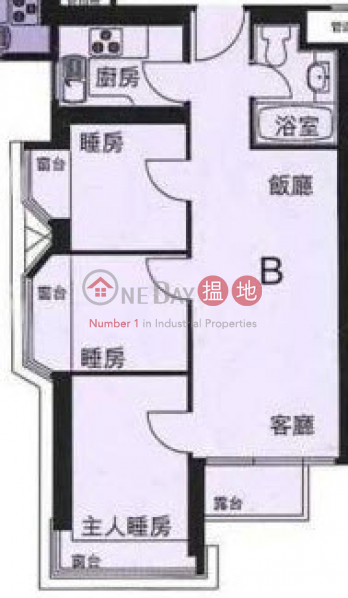 Mid Floor, Face North, 3 bedrooms, Phase 2 The Pacifica 宇晴軒2期 Rental Listings | Cheung Sha Wan (RAYC-9032740367)