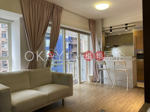 Tasteful studio with balcony | Rental, Centrestage 聚賢居 | Central District (OKAY-R83360)_0