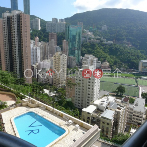 Gorgeous 3 bedroom with balcony & parking | Rental | Beverly Hill 比華利山 _0