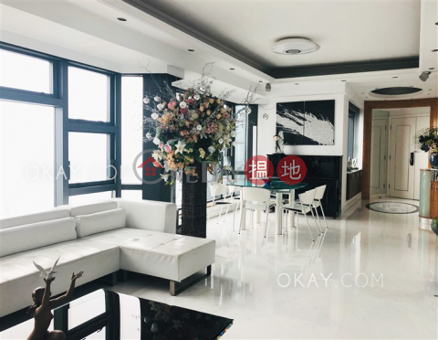 Beautiful 3 bed on high floor with harbour views | Rental | Palatial Crest 輝煌豪園 _0