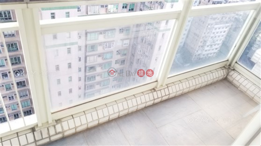 HK$ 52,000/ month | Centrestage Central District Beautiful 3 bedroom on high floor with balcony | Rental