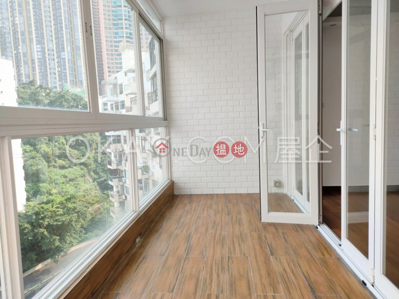 Efficient 3 bedroom with harbour views, balcony | Rental | Robinson Garden Apartments 羅便臣花園大廈 Rental Listings