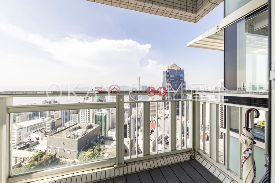 Rare 4 bed on high floor with harbour views & balcony | Rental | Centrestage 聚賢居 Rental Listings