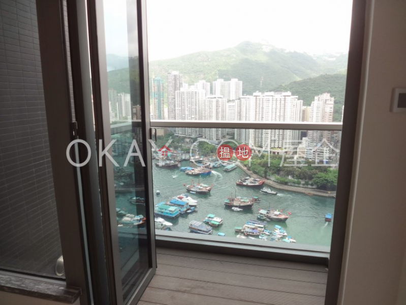 Gorgeous 3 bed on high floor with sea views & balcony | Rental 68 Ap Lei Chau Main Street | Southern District | Hong Kong, Rental, HK$ 33,000/ month