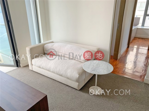 Charming 3 bed on high floor with sea views & balcony | Rental | 18 Catchick Street 吉席街18號 _0