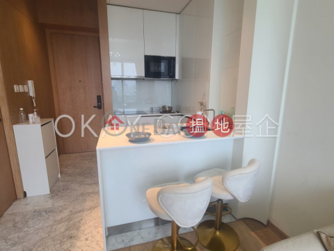 Intimate 1 bedroom with sea views & balcony | For Sale | The Gloucester 尚匯 _0