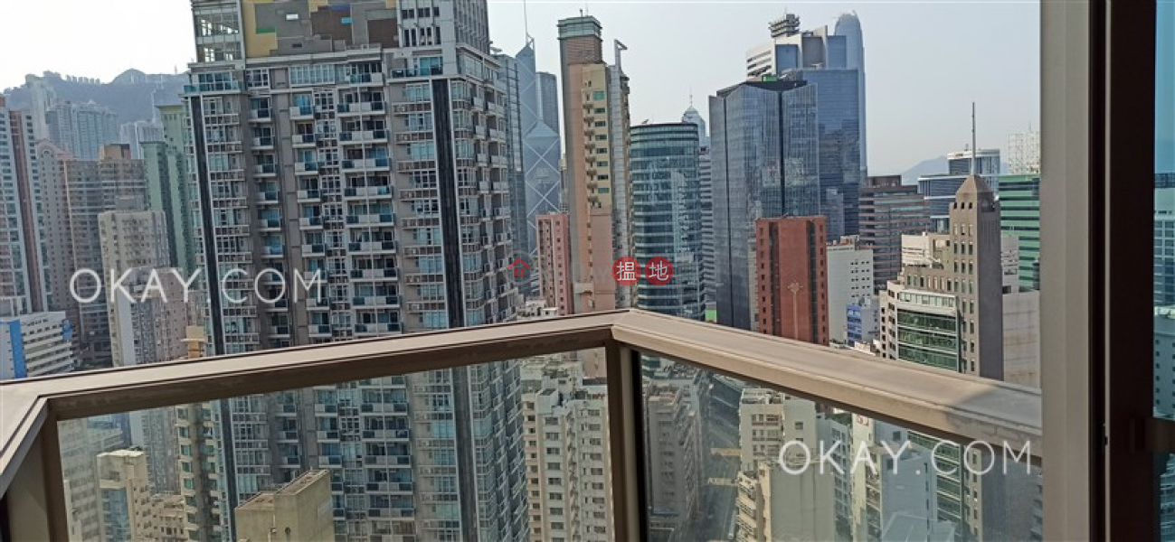 Elegant 1 bed on high floor with harbour views | Rental | 200 Queens Road East | Wan Chai District Hong Kong Rental, HK$ 33,000/ month