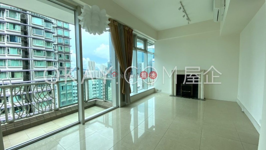 Property Search Hong Kong | OneDay | Residential, Rental Listings | Elegant 3 bed on high floor with sea views & balcony | Rental