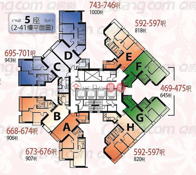 Central Park Park Avenue | 3 bedroom High Floor Flat for Rent, 18 Hoi Ting Road | Yau Tsim Mong | Hong Kong, Rental HK$ 39,000/ month