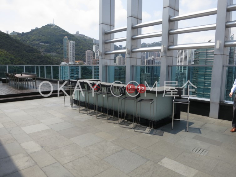 Stylish 2 bedroom with balcony | Rental, J Residence 嘉薈軒 Rental Listings | Wan Chai District (OKAY-R65024)