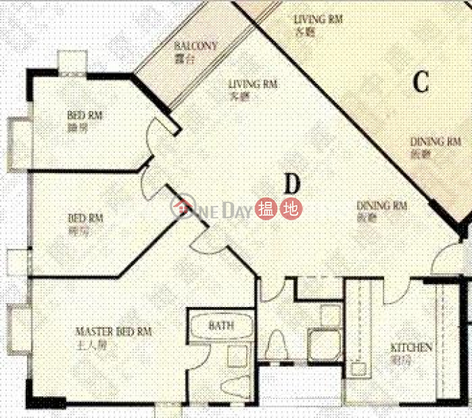 寶馬山三房兩廳筍盤出租|住宅單位-1寶馬山道 | 東區香港-出租|HK$ 45,000/ 月