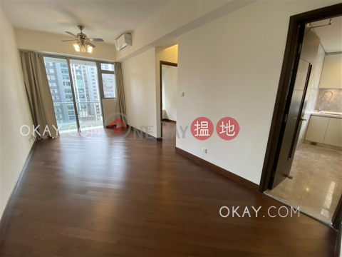 Nicely kept 2 bedroom with balcony | For Sale | One Pacific Heights 盈峰一號 _0