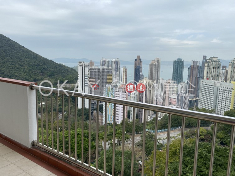 Efficient 4 bed on high floor with balcony & parking | Rental | BLOCK A+B LA CLARE MANSION 利嘉大廈A+B座 Rental Listings