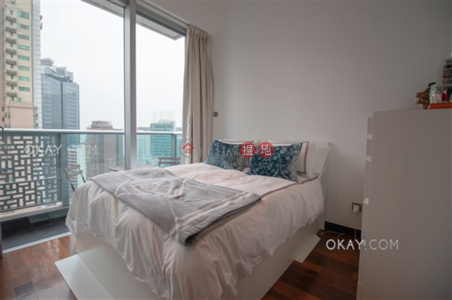 HK$ 8M J Residence Wan Chai District, Unique 1 bedroom on high floor with balcony | For Sale