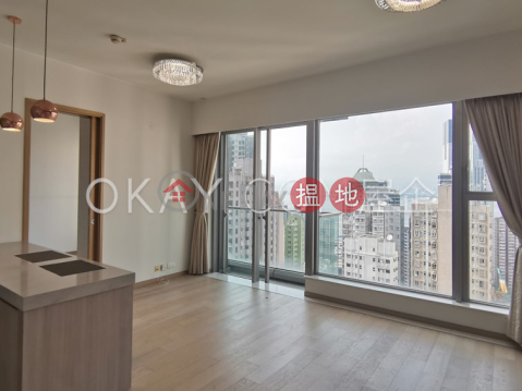 Luxurious 1 bedroom with harbour views & balcony | Rental | The Summa 高士台 _0